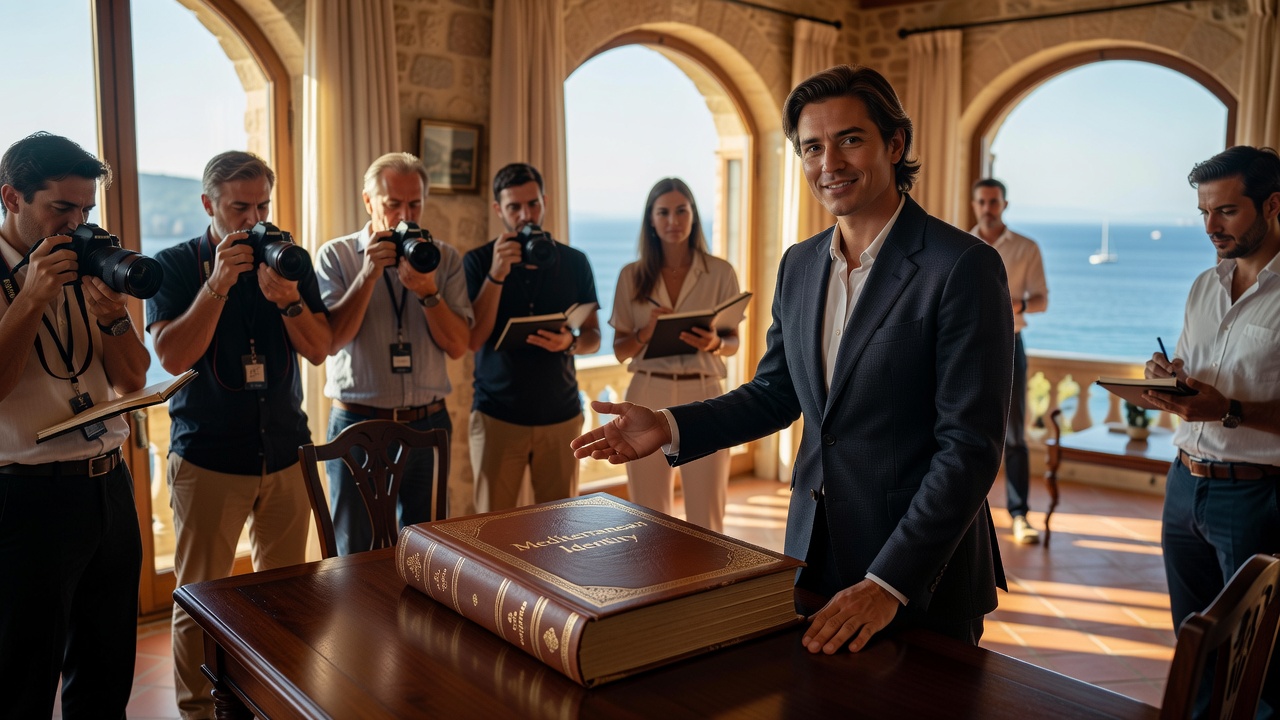 Nelora Unveils Manuscript on Mediterranean Identity